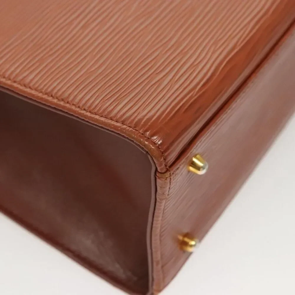 Valentino Garavani Brown Leather Shoulder Bag (Pre-Owned) - Picture 5 of 16